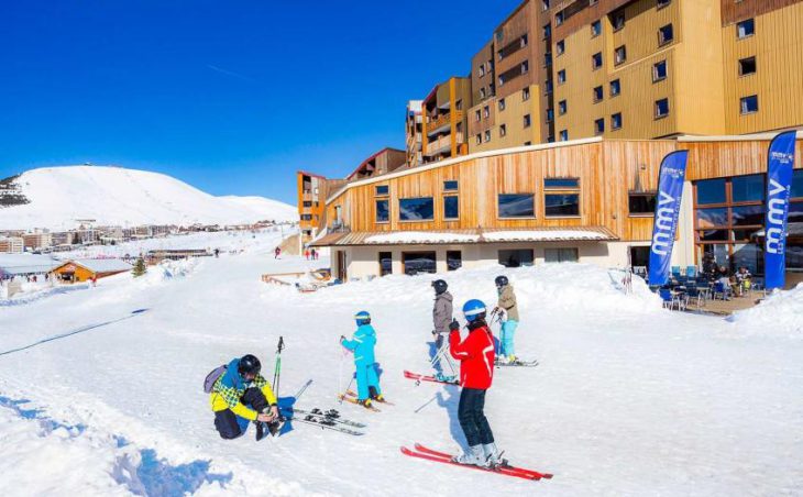 Hotel Les Bergers, Alpe d'Huez, Piste